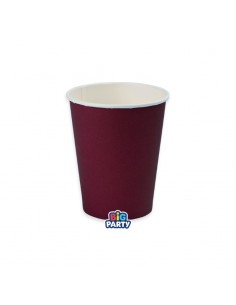 6 BICCHIERI CARTA 250CC WAVY BORGOGNA