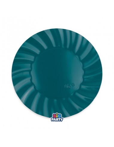 6 PIATTI CARTA 25CM WAVY OTTANIO