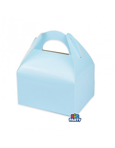 6 PARTY BOX CELESTE 15X18X11 CM