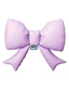 PALLONE MYLAR FIOCCO LILLA PASTELLO 43X55CM