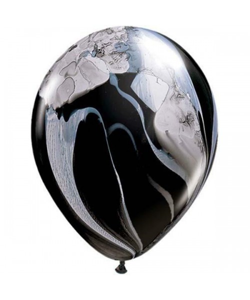 11RND ST SUPERAGATE B/WHITE 25PZ