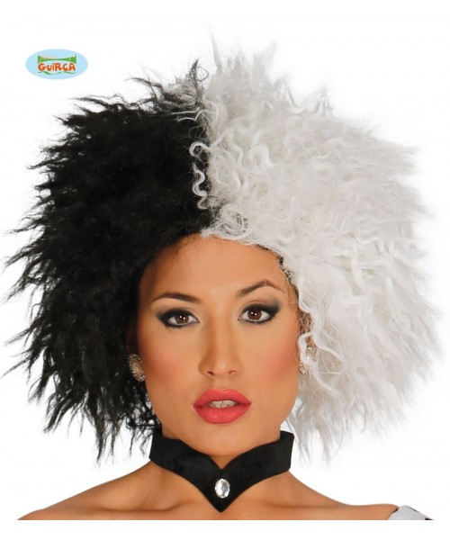 PELUCA BLANCA/NEGRA(ENVASE CAJA)