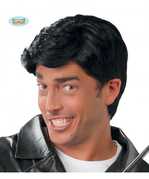 PELUCA HOMBRE NEGRA (ENVASE CAJA)