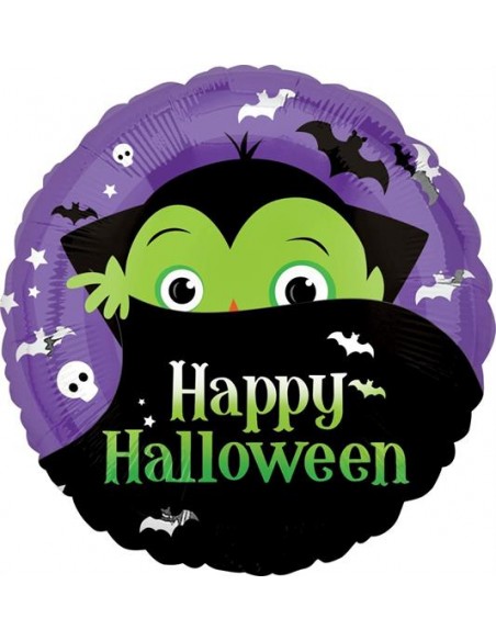 PALL. MYLAR 18" HALLOWEEN DRACULA