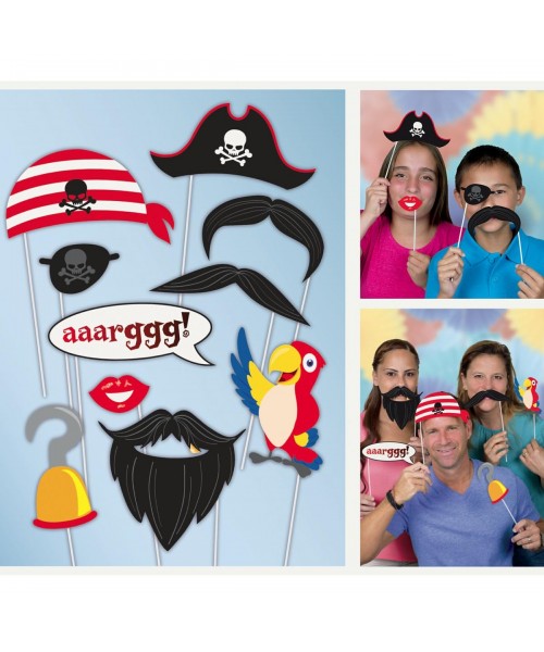 10 PIRATE PHOTO PROPS