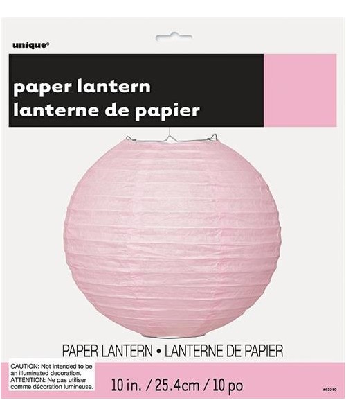 LANTERN ROUND 10 LOVELY PINK