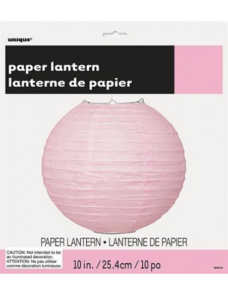 LANTERN ROUND 10 LOVELY PINK