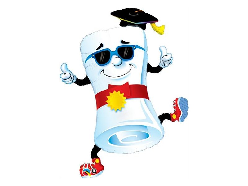 S/SHAPE"37""MR. PERGAMENA DI LAUREA