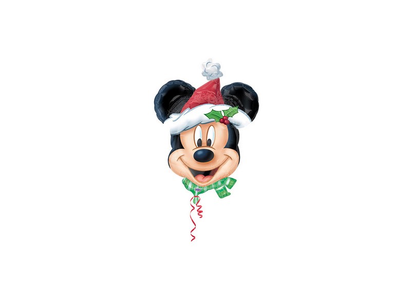 S/SHAPE MICKEY CHRISTMAS