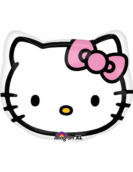 PALLONE MYLAR 18" HELLO K. HEAD