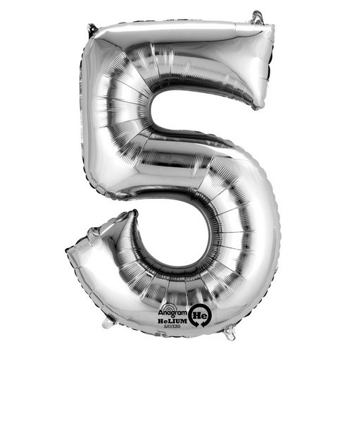 MINISHAPE:NUMBER 5 SILVER