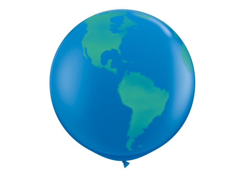 3RND ST GLOBE DARK BLUE STD 1PZ