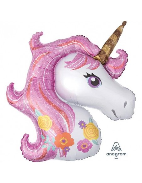 S/SHAPE MAGICAL UNICORN HEAD
