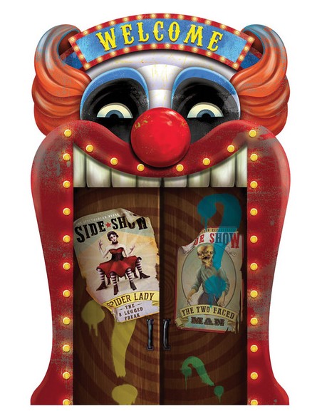 DECORO HORROR EFFETTO 3D