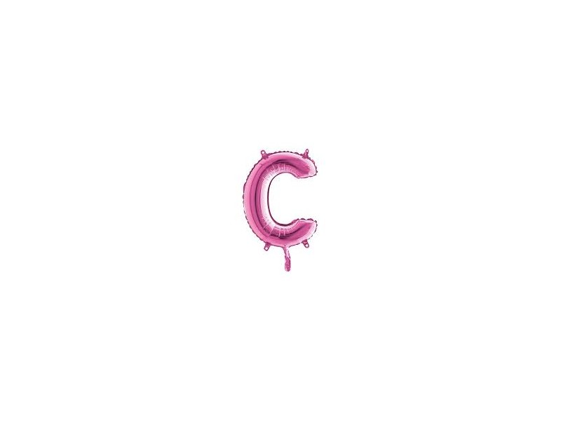 LETTERA MINI "C" FUXIA CM.18