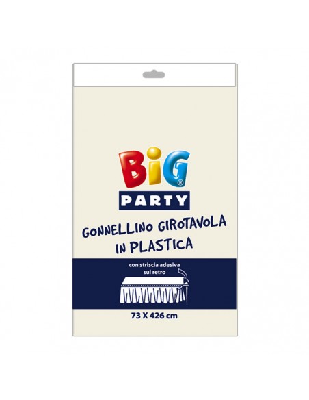 GONNA TABLESKIRT AVORIO CM. H. cm.73 x 426