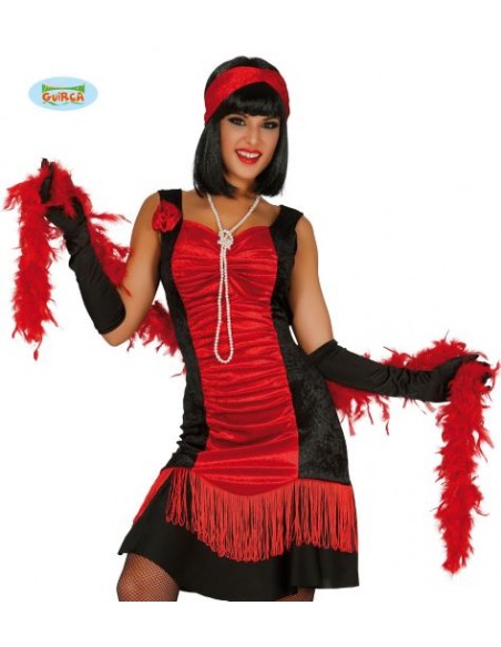 BOA C/PIUME ROSSE 1,80 MTS.(40GR)