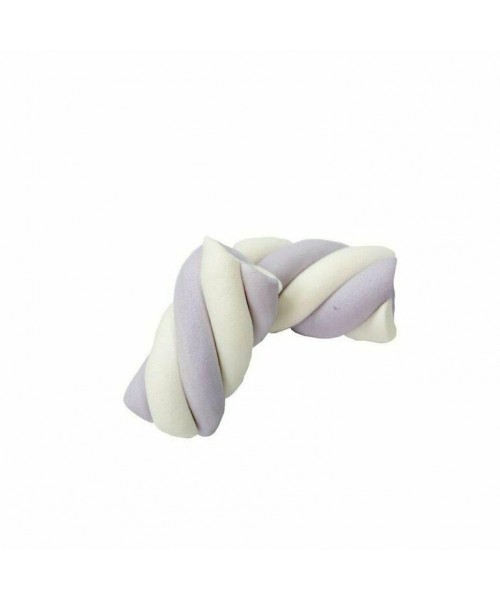 MARSHMALLOW TRECCE BULGARI BIA/GLICINE KG.1