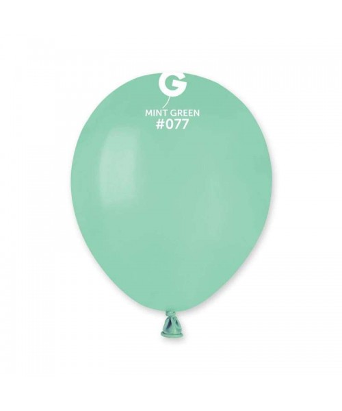 PALLONI LATTECE 5" PZ.100 MINT GREEN