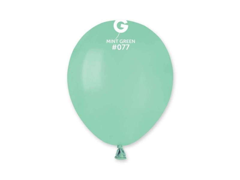 PALLONI LATTECE 5" PZ.100 MINT GREEN