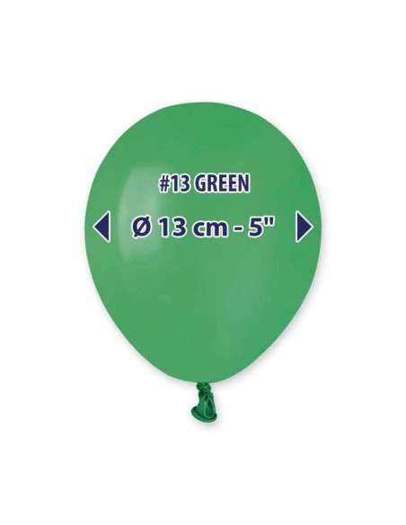 PALLONI LATTICE 5" PZ.100 VERDE SMERALDO PALLONI LATTICE 5" PZ.100 VERDE SMERALDO