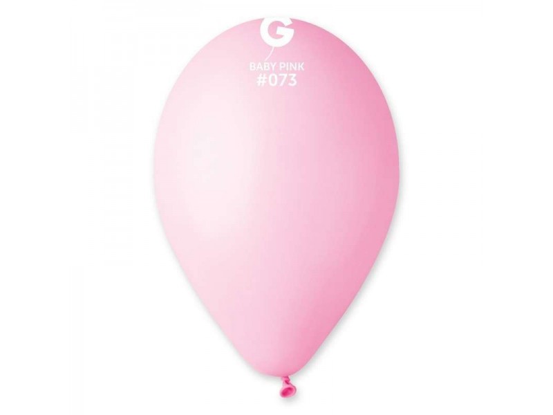 PALLONI LATTICE 12" PZ.100 PAST.BABY PINK