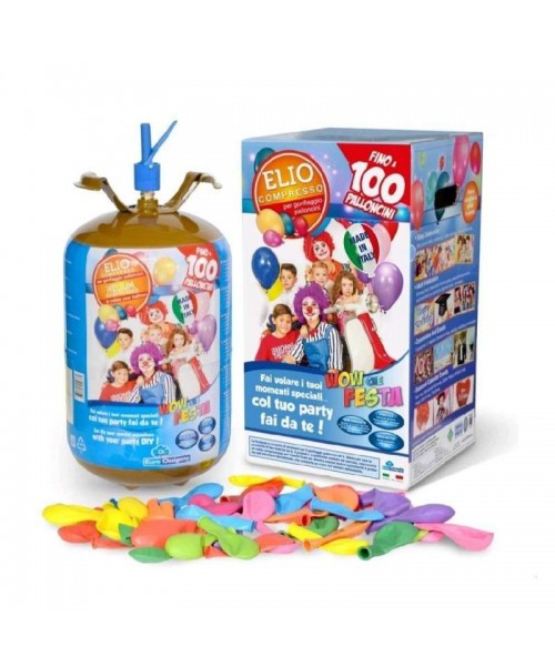 BOMBOLA ELIO X 100 PALLONI DA 9" 13,7 LT