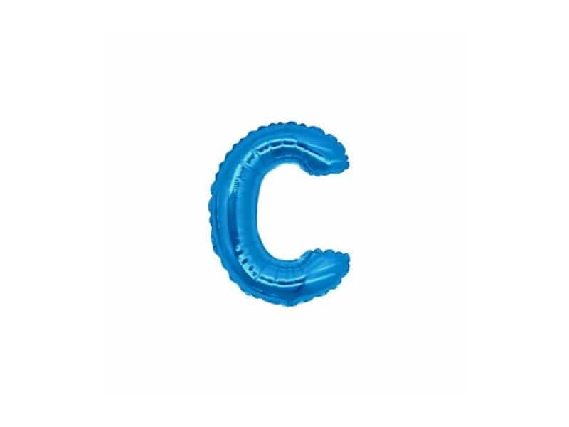 LETTERA MINI "C" BLU CM.18