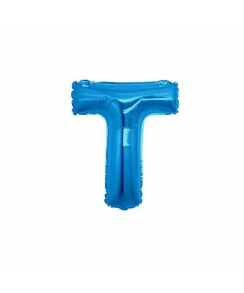 LETTERA MINI "T" BLU CM.18