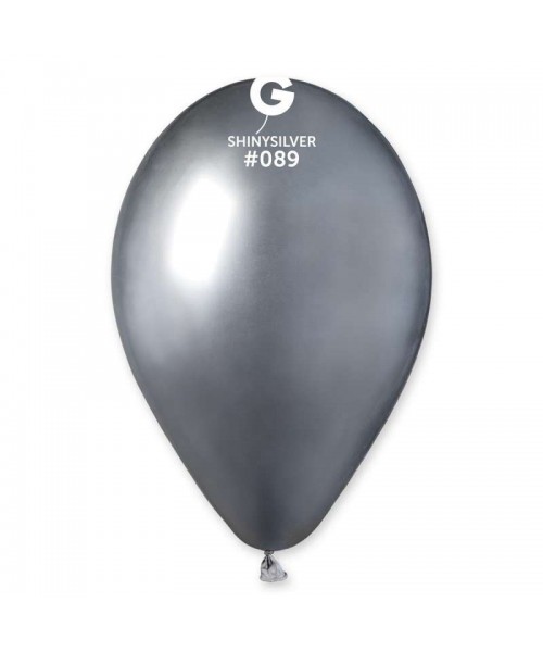 PALLONE LATTICE 13" SHINY SILVER 50PZ