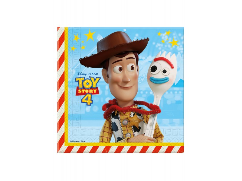 TOVAGLIOLO 33X33 20 PZ TOY STORY 4