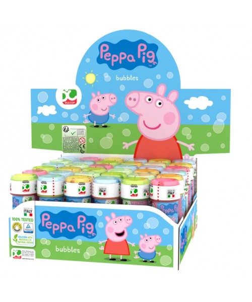 BOLLE DI SAPONE PEPPA PIG 36PZ