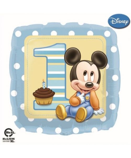 Pallone Mylar 18"Baby Mickey 1°compl. 2