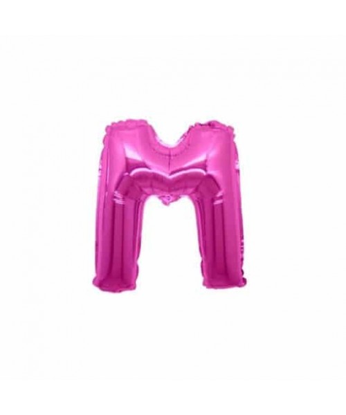 LETTERA MINI "M" FUXIA CM.18