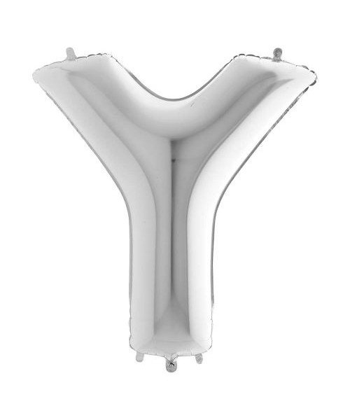 LETTERA MINI "Y" ARGENTO CM.18