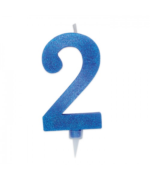 NUM.2 MAX CERA SWEETY BLU GLITTER 2