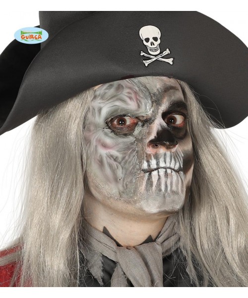 CICATRICE MEZZA FACCIA GRIGIA LATEX