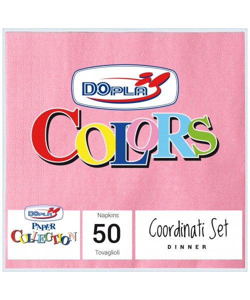 TOVAGLIOLO 33X33 PZ.50 ROSA
