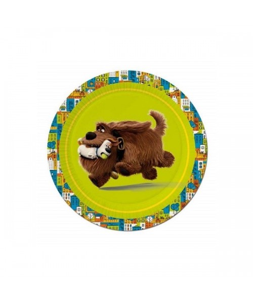 PIATTO CM. 18 PETS PZ. 20