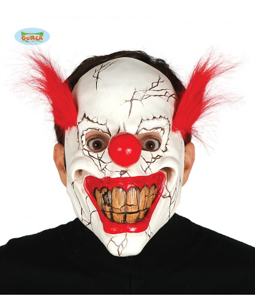 MASCHERA PAGLIACCIO LATEX