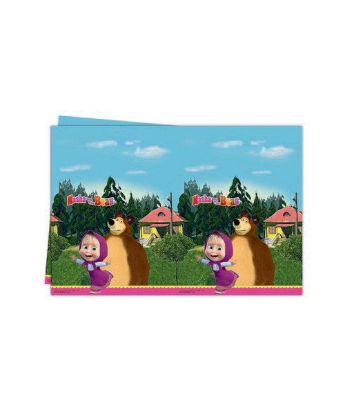 Tovaglia plastica 120x180 cm * Masha e Orso 2