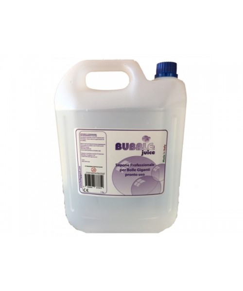 BUBBLE JUICE LIQUIDO BOLLE PRONTO 5LT
