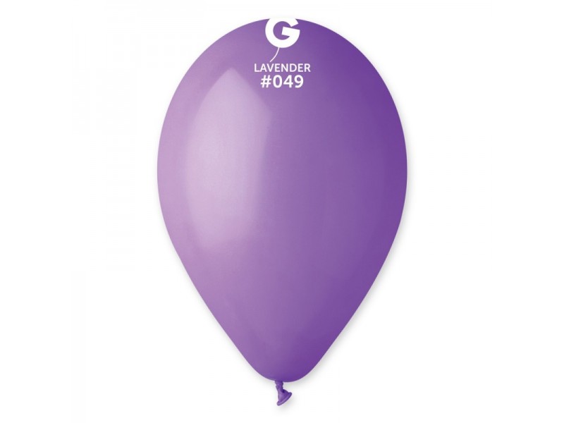 PALLONI LATTECE 12" PZ.100 LAVANDA