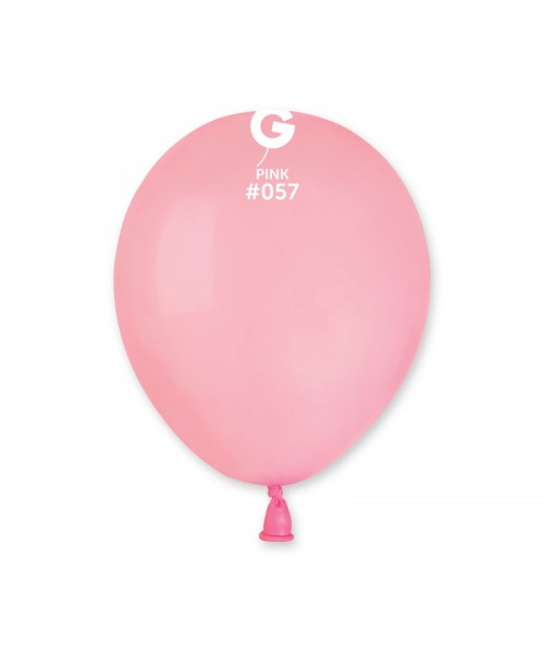 PALLONI LATTECE 5" PZ.100 ROSA CH.