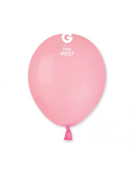 PALLONI LATTECE 5" PZ.100 ROSA CH. PALLONI LATTECE 5" PZ.100 ROSA CH.