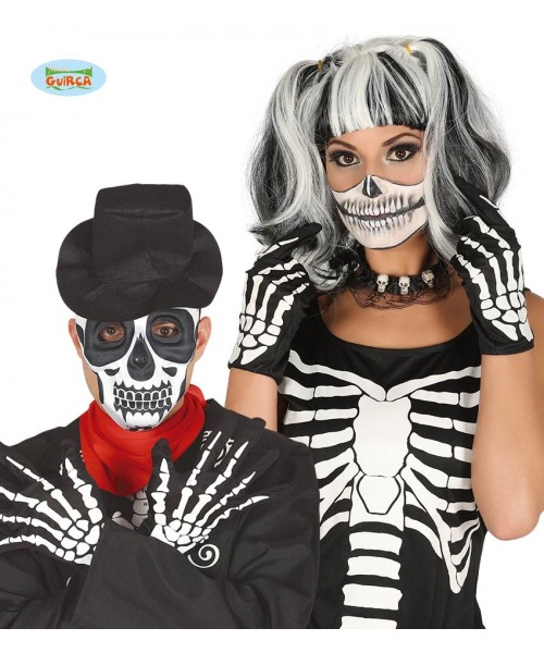 PAR DE GUANTES ESQUELETO