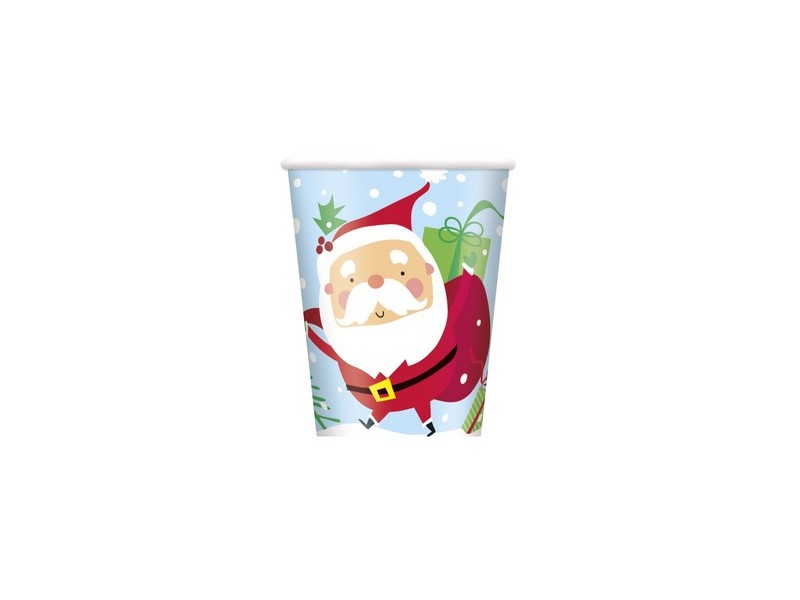 BICCHIERE COLORFUL SANTA 270ML