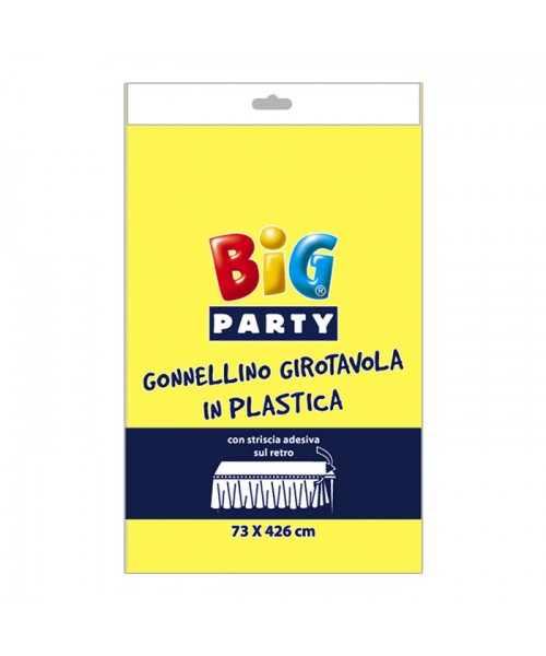 GONNA TABLESKIRT GIALLA cm.73 x 426 rett. 2