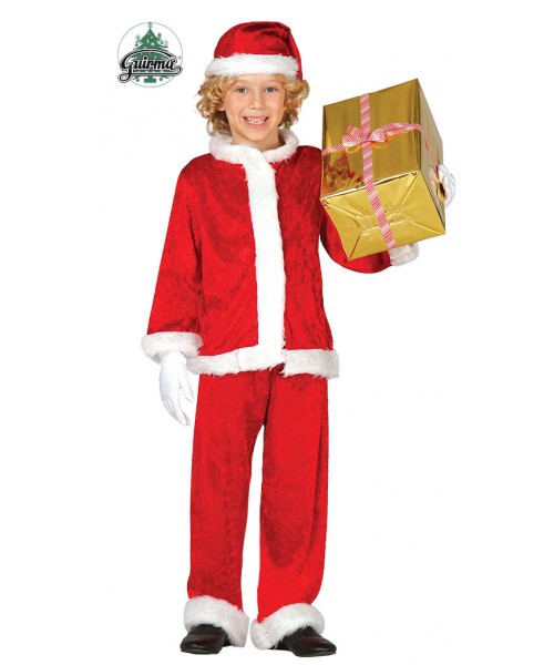 COSTUME BABBO NATALE BAMB. 5-6 ANNI.