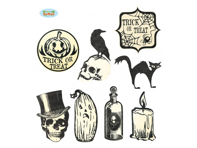 SET DECORAZIONE GLITTER 10 SOGGETTI